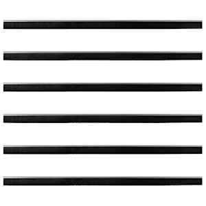 Šroubovací těsnění dveřního kartáče 6 pcs Stříbrná 100 cm - obrázek 5