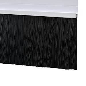 Samolepicí štěrbiny na dveře 2 pcs Bílá 100 cm - obrázek 6