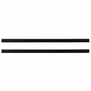 vidaXL Isekleebivad Uksed Brush Seibid 2 tk 100 cm Alumiiniumisulamist