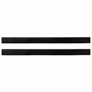 vidaXL Isekleebivad Uksed Brush Seibid 2 tk 100 cm Alumiiniumisulamist