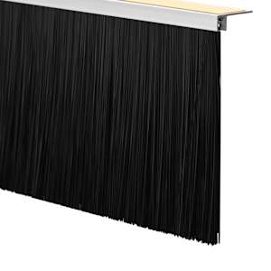 Samolepicí štěrbiny na dveře 12 pcs Bílá 100 cm - obrázek 7