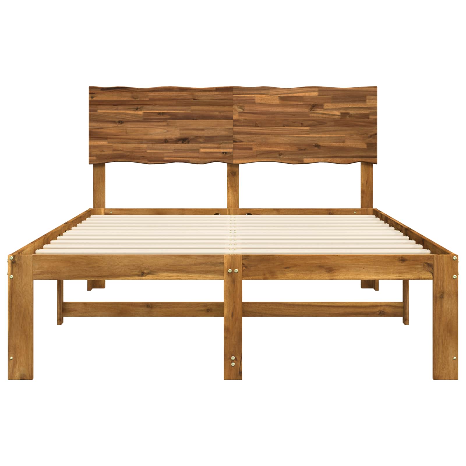 Parivuodekehys päädyn kanssa ROSTOCK Luonnollinen 4FT6 Double - Image 4