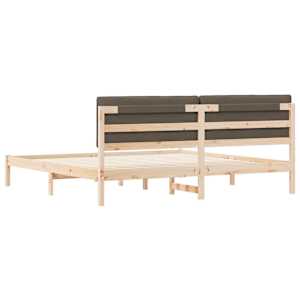 Rám postele s čalouněným čelem Taupe 200 x 200 cm - obrázek 7