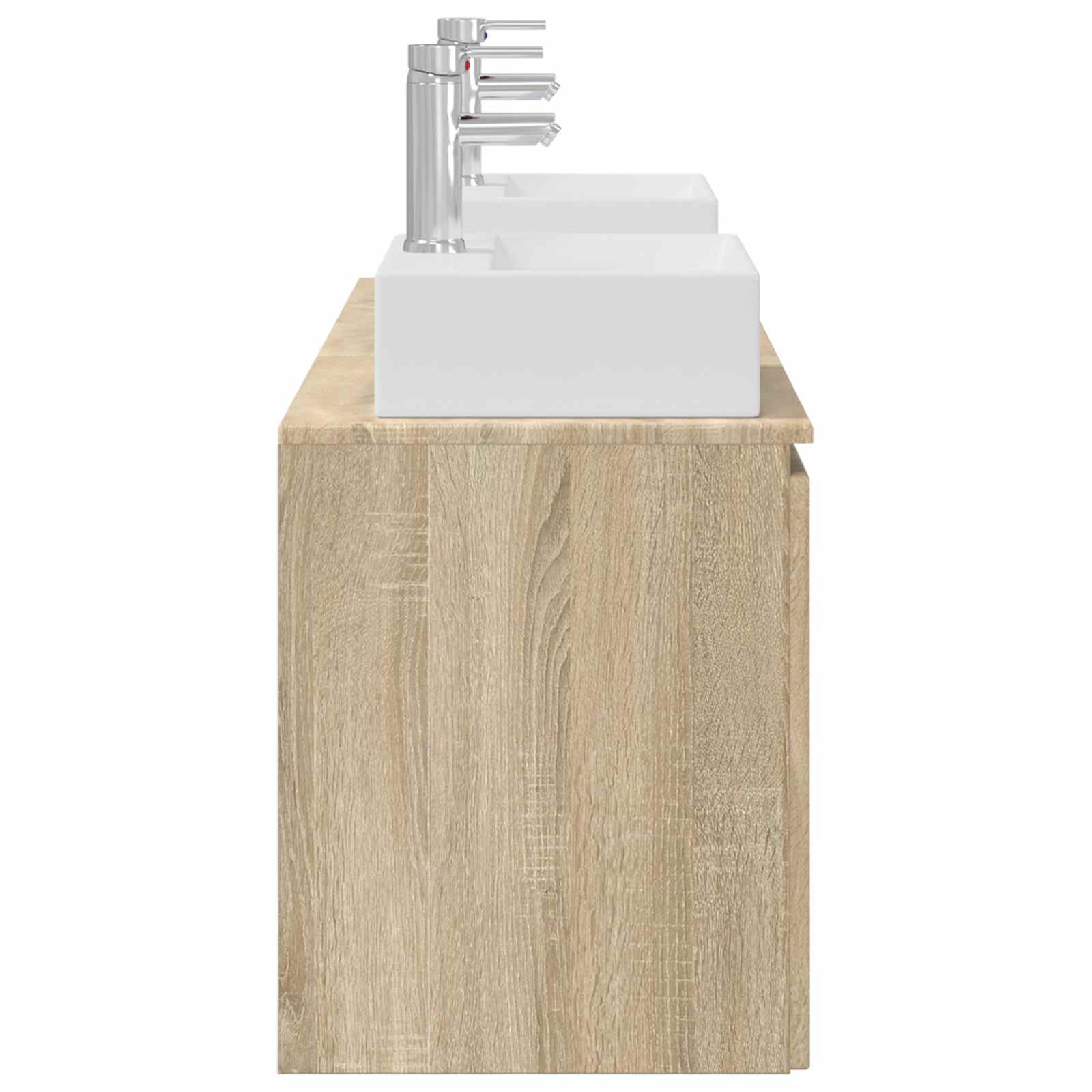 Badkamerkastenset 3 st Sonoma Eiken 49,5 x 41 x 62,5 cm - Afbeelding 7