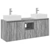 vidaXL Vannitoa kapikomplekt 3 tk Hall Sonoma 129 x 41 x 79.5 cm
