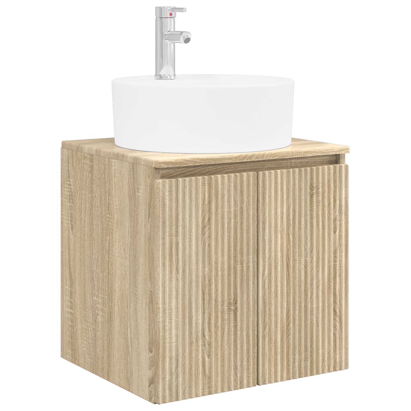 Badkamerkastenset 3 st Sonoma Eiken 49,5 x 44,5 x 65 cm - Afbeelding 5