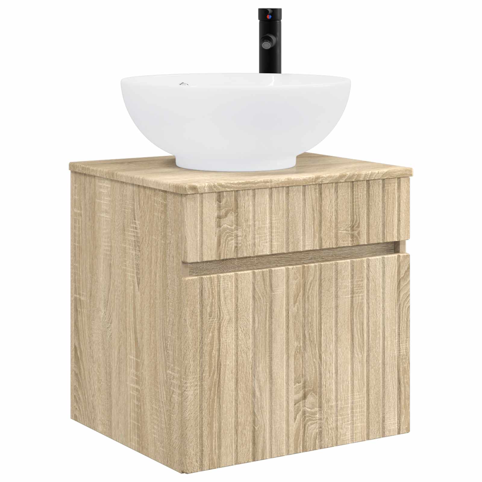 Badkamerkastenset 3 st Sonoma Eiken 49 x 44,5 x 66,5 cm - Afbeelding 4