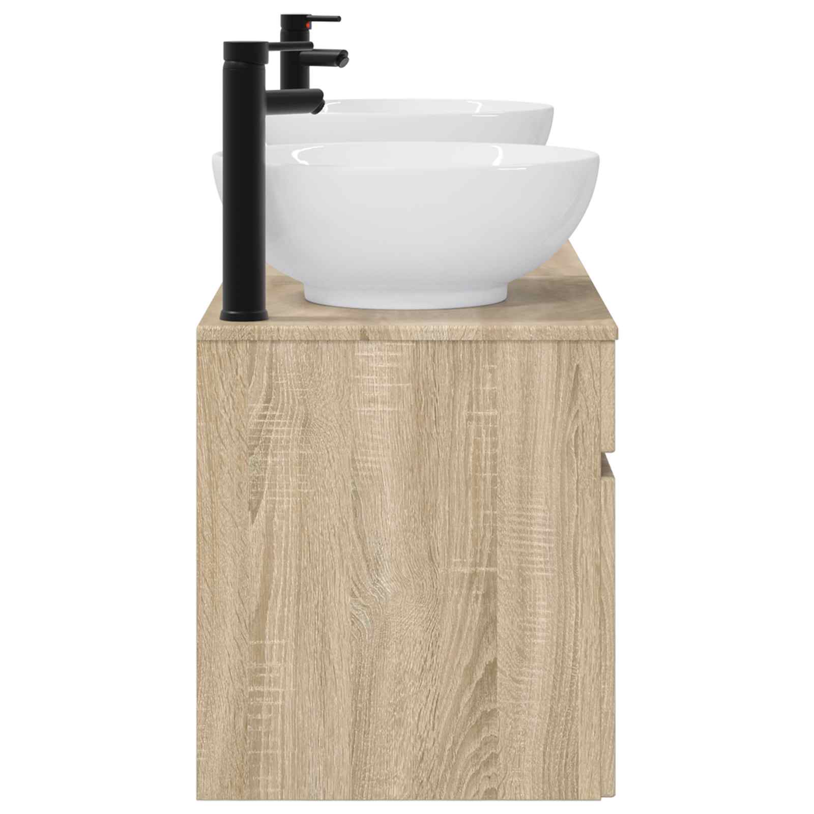 Badkamerkastenset 3 st Sonoma Eiken 49 x 44,5 x 66,5 cm - Afbeelding 6