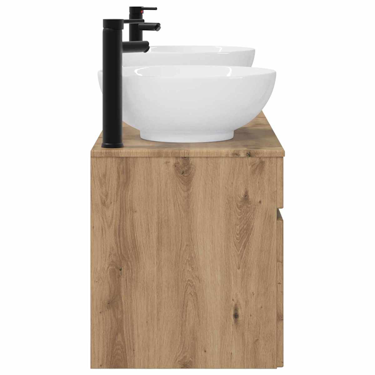 Badeværelsesskabsæt 3 stk. 49 x 44,5 x 66,5 cm - Billede 6