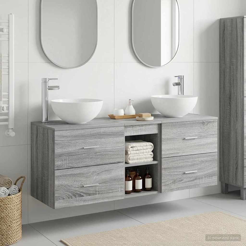 Vannitoa kapikomplekt 3 tk Hall Sonoma 49,5 x 35 x 63 cm