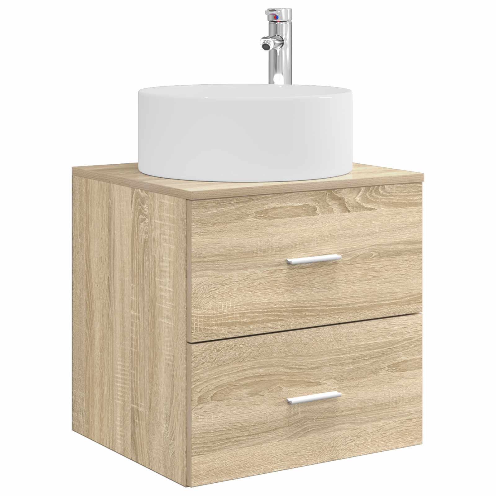 Sada koupelnového nábytku 3 ks Dub sonoma 161,5 x 44,5 x 80 cm 3405941