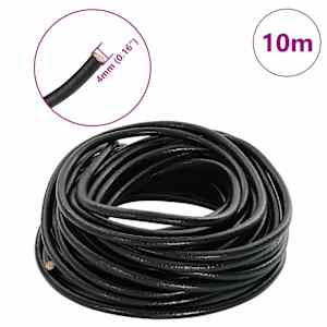Kožený provázek Černá Ø4 mm x 10 m Kůže - obrázek 7