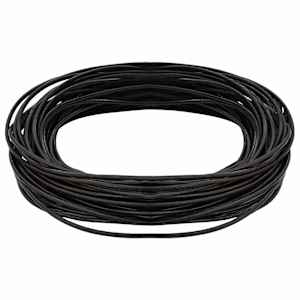 Kožený provázek Tmavě hnědá Ø2 mm x 5 m Kůže - obrázek 1