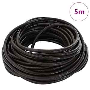 Kožený provázek Tmavě hnědá Ø4 mm x 5 m Kůže - obrázek 2