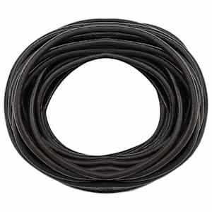 Kožený provázek Tmavě hnědá Ø5 mm x 50 m Kůže - obrázek 3