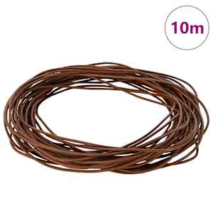Kožený provázek Světle hnědá Ø2 mm x 10 m Kůže - obrázek 2