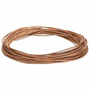 vidaXL Nahk k&ouml;is 1 Pruun &Oslash;1 mm x 5 m Nahk