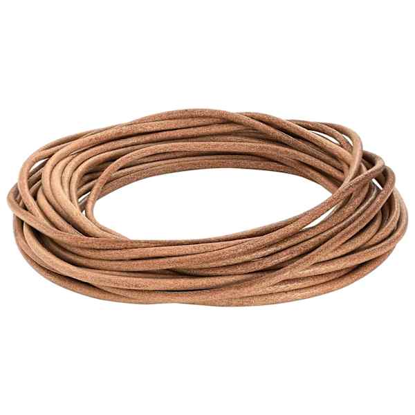 vidaXL Nahk k&ouml;is 1 Pruun &Oslash;4 mm x 10 m Nahk