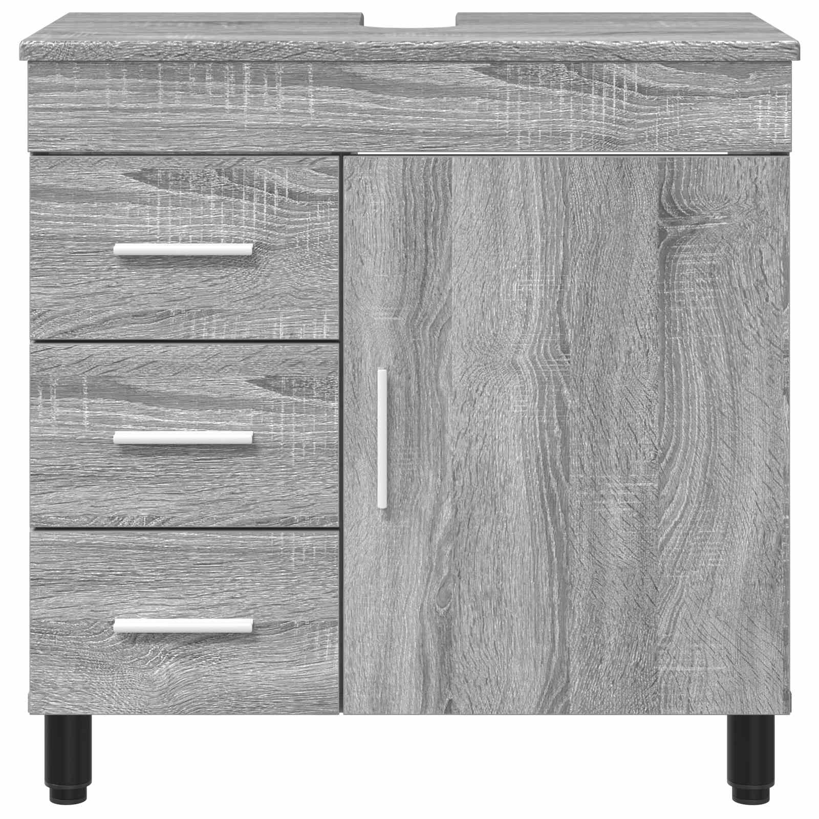 Kopalniška enota Siva Sonoma 60 x 35 x 60 cm Inženirski les - slika 5