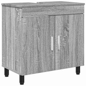 vidaXL Vannitoa peegelkapid Hall Sonoma 60 x 35 x 60 cm Tehispuit