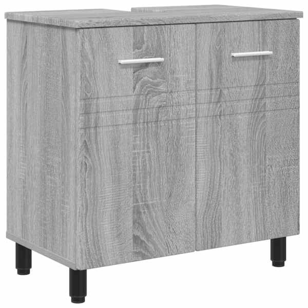 vidaXL Vannitoa peegelkapid Hall Sonoma 60 x 35 x 60 cm Tehispuit