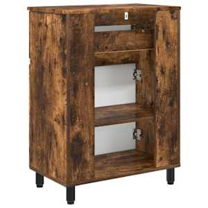 Umývadlo do koupelny Kouřový dub 60 x 35 x 80 cm - obrázek 7