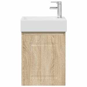 Koupelnová skříňka s baterií Dub sonoma 45,5 x 22,5 x 84 cm - obrázek 5