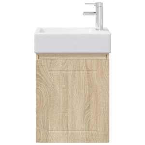 Koupelnová skříňka s baterií Dub sonoma 45,5 x 25,5 x 84 cm - obrázek 5