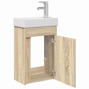 Koupelnová skříňka s baterií Dub sonoma 40,5 x 22,5 x 62 cm - obrázek 4