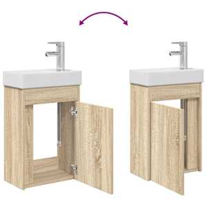 Koupelnová skříňka s baterií Dub sonoma 40,5 x 22,5 x 62 cm - obrázek 9