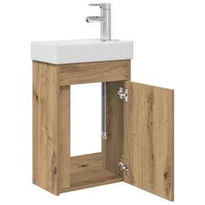 Koupelnová skříňka s baterií Dub artisan 40,5 x 22,5 x 62 cm - obrázek 4