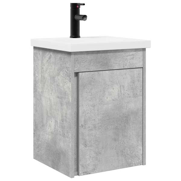 vidaXL Vannitoa vanity&uuml;ksus segistiga Betoonhall 42 x 40 x 74,5 cm