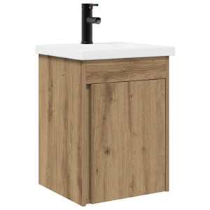 vidaXL Vannitoa vanity&uuml;ksus segistiga Artisan tamm 42 x 40 x 74,5 cm