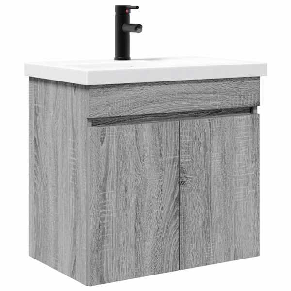 vidaXL Vannitoa vanity &uuml;ksus koos segistiga Hall Sonoma