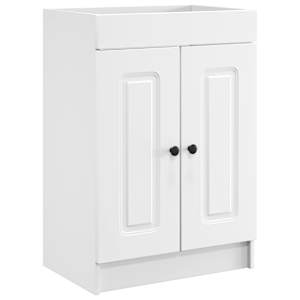 Koupelnová skříňka pod umyvadlo Bílá 56 x 37,5 x 81 cm - obrázek 1