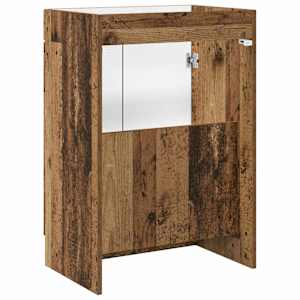 Koupelnová skříňka pod umyvadlo Staré dřevo 56 x 37,5 x 81 cm - obrázek 6