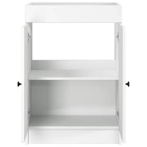 Koupelnová skříňka pod umyvadlo Bílá 78,5 x 37,5 x 81 cm - obrázek 4