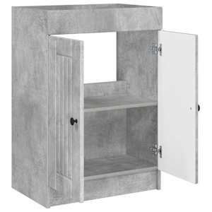 Koupelnová skříňka pod umyvadlo Betonově šedá 56 x 37,5 x 81 cm - obrázek 4