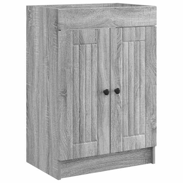 vidaXL Vannitoa all oleva kraani kapp Hall Sonoma 56 x 37,5 x 81 cm