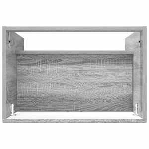 Koupelnová skříňka pod umyvadlo Šedý Sonoma 56 x 37,5 x 81 cm - obrázek 7