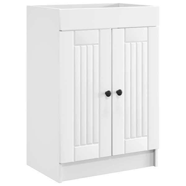 vidaXL Vannitoa all oleva kraani kapp Valge 78,5 x 37,5 x 81 cm
