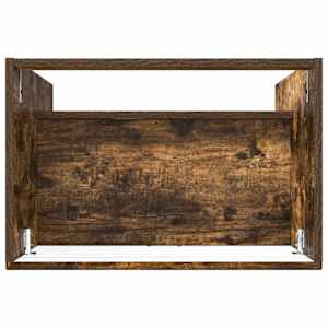 Koupelnová skříňka pod umyvadlo Kouřový dub 78,5 x 37,5 x 81 cm - obrázek 7