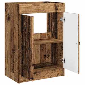 Koupelnová skříňka pod umyvadlo Staré dřevo 78,5 x 37,5 x 81 cm - obrázek 4