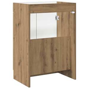 Koupelnová skříňka pod umyvadlo Dub artisan 78,5 x 37,5 x 81 cm - obrázek 6