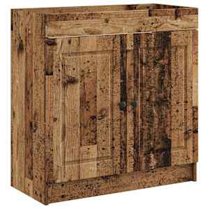 Koupelnová skříňka pod umyvadlo Staré dřevo 56 x 37,5 x 81 cm - obrázek 2