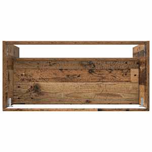 Koupelnová skříňka pod umyvadlo Staré dřevo 56 x 37,5 x 81 cm - obrázek 7