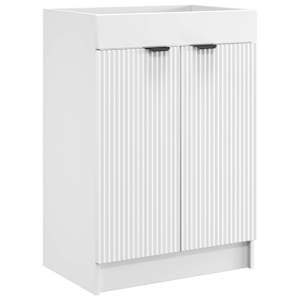 vidaXL Vannitoa all oleva kraani kapp Valge 56 x 37,5 x 81 cm