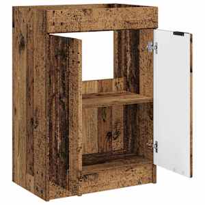 Koupelnová skříňka pod umyvadlo Staré dřevo 56 x 37,5 x 81 cm - obrázek 4