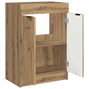 Koupelnová skříňka pod umyvadlo Dub artisan 78,5 x 37,5 x 81 cm - obrázek 4