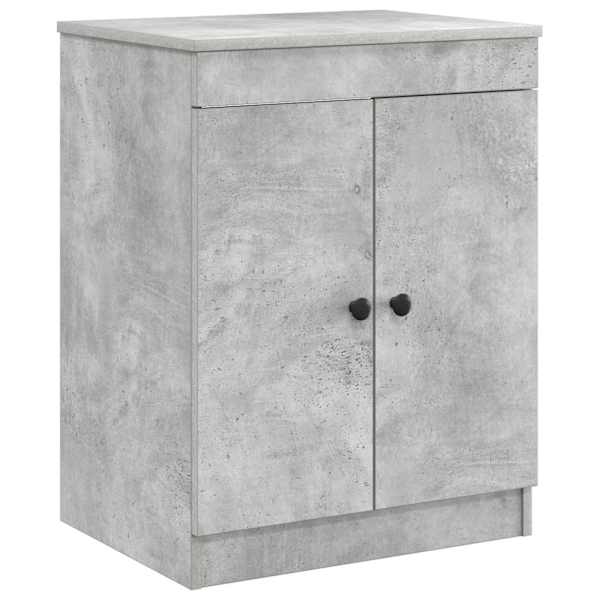 vidaXL Vannitoa kapp Betoonhall 54 x 41 x 70 cm Tehispuit